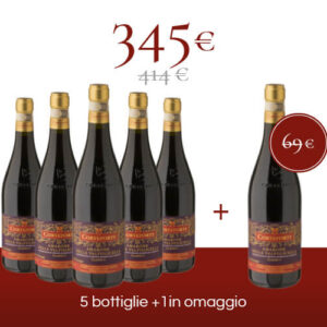 Pack 6 bottiglie - Amarone della Valpolicella Classico DOP <br/> <font color="#8B0202">"Vigneti di Osan"</font>